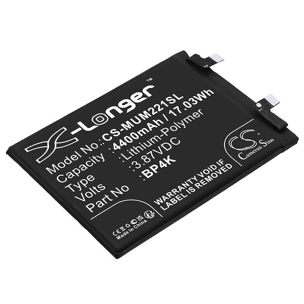 Bsc Preferred Xiaomi Note 12 Pro 22101320C Mobile Phone Replacement Battery CS-MUM221SL - main